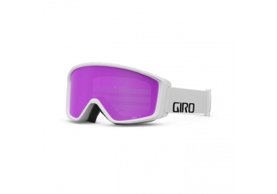 GIRO Index 2.0 White Wordmark Amber Pink